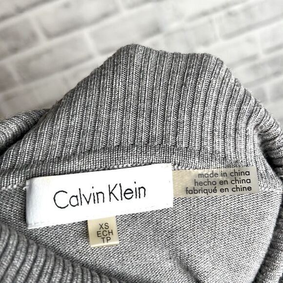 Calvin Klein Colorblock Turtleneck Knit Sweater Size XS - Picture 5 of 5